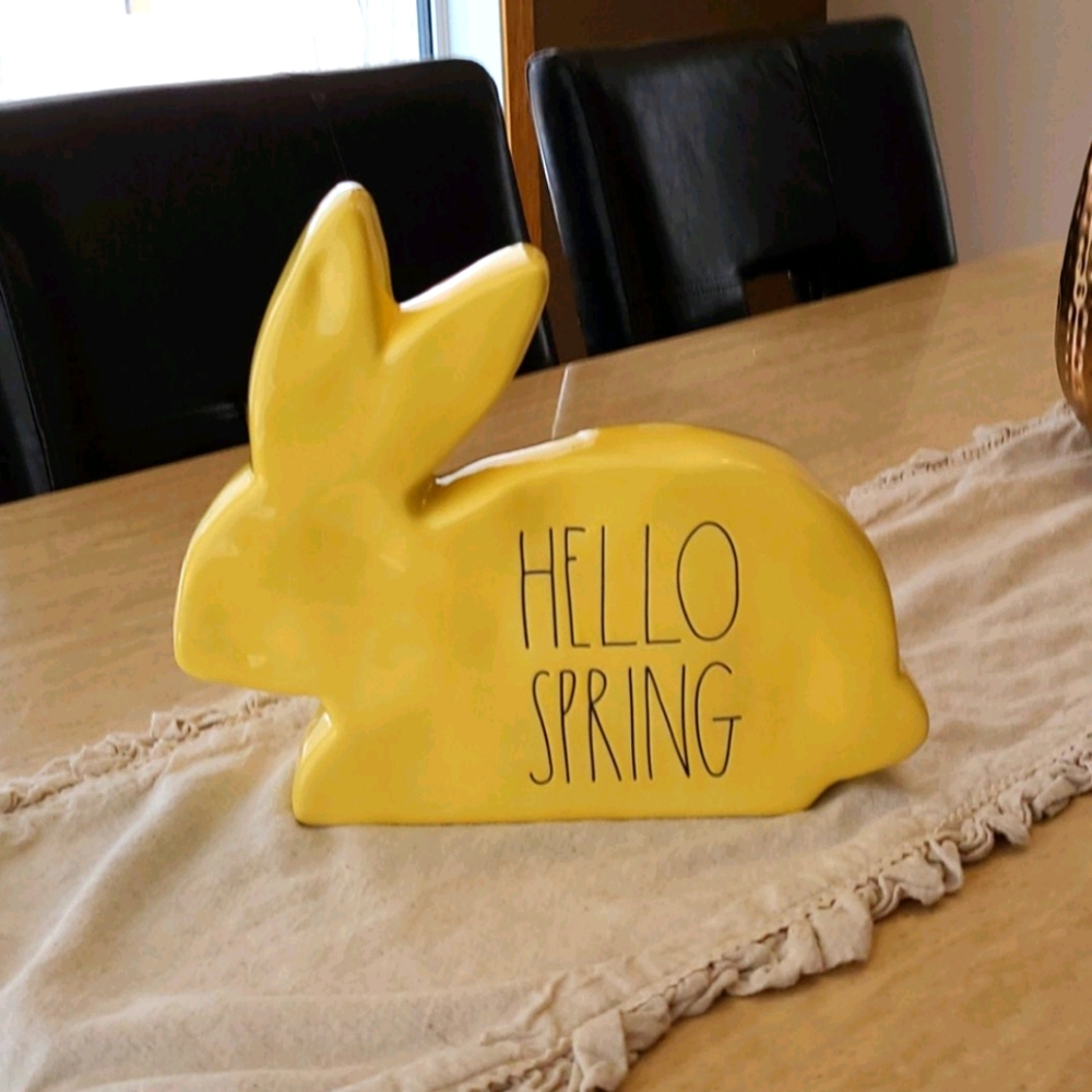 Rae Dunn Hello Spring Bunny